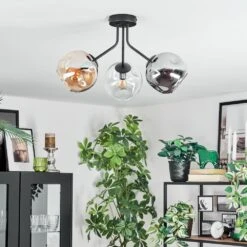 Ripoll Deckenleuchte Glas 15 Cm Bernsteinfarben, Klar, Rauchfarben, 3-flammig -LEDVANCE Verkäufe ripoll deckenleuchte glas 15 cm h3884331 9