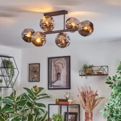 Ripoll Deckenleuchte Glas 15 Cm Chrom, Rauchfarben, 6-flammig -LEDVANCE Verkäufe ripoll deckenleuchte glas 15 cm h9008903 10