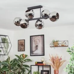 Ripoll Deckenleuchte Glas 15 Cm Chrom, Rauchfarben, 6-flammig -LEDVANCE Verkäufe ripoll deckenleuchte glas 15 cm h9008903 9