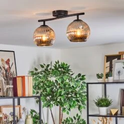 Ripoll Deckenleuchte Glas 15 Cm Chrom, Rauchfarben, 2-flammig -LEDVANCE Verkäufe ripoll deckenleuchte glas 15 cm h9022954 8