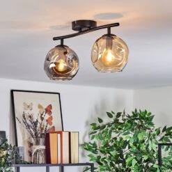 Ripoll Deckenleuchte Glas 15 Cm Bernsteinfarben, Rauchfarben, 2-flammig -LEDVANCE Verkäufe ripoll deckenleuchte glas 15 cm h9027393 9