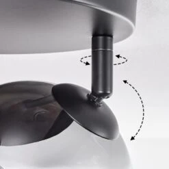 Ripoll Deckenleuchte Glas 15 Cm Chrom, Klar, Rauchfarben, 3-flammig -LEDVANCE Verkäufe ripoll deckenleuchte glas 15 cm h9036708 2