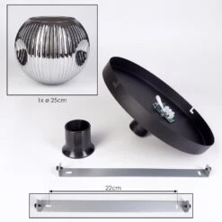 Ripoll Deckenleuchte Glas 20 Cm Rauchfarben, 1-flammig -LEDVANCE Verkäufe ripoll deckenleuchte glas 20 cm h3840528 4