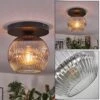 Ripoll Deckenleuchte Glas 20 Cm Klar, Rauchfarben, 1-flammig