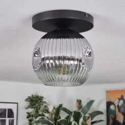 Ripoll Deckenleuchte Glas 20 Cm Klar, Rauchfarben, 1-flammig -LEDVANCE Verkäufe ripoll deckenleuchte glas 20 cm h3840566 11