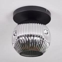 Ripoll Deckenleuchte Glas 20 Cm Chrom, Rauchfarben, 1-flammig -LEDVANCE Verkäufe ripoll deckenleuchte glas 20 cm h3848432 7