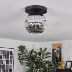 Ripoll Deckenleuchte Glas 20 Cm Chrom, Rauchfarben, 1-flammig -LEDVANCE Verkäufe ripoll deckenleuchte glas 20 cm h3848432 9