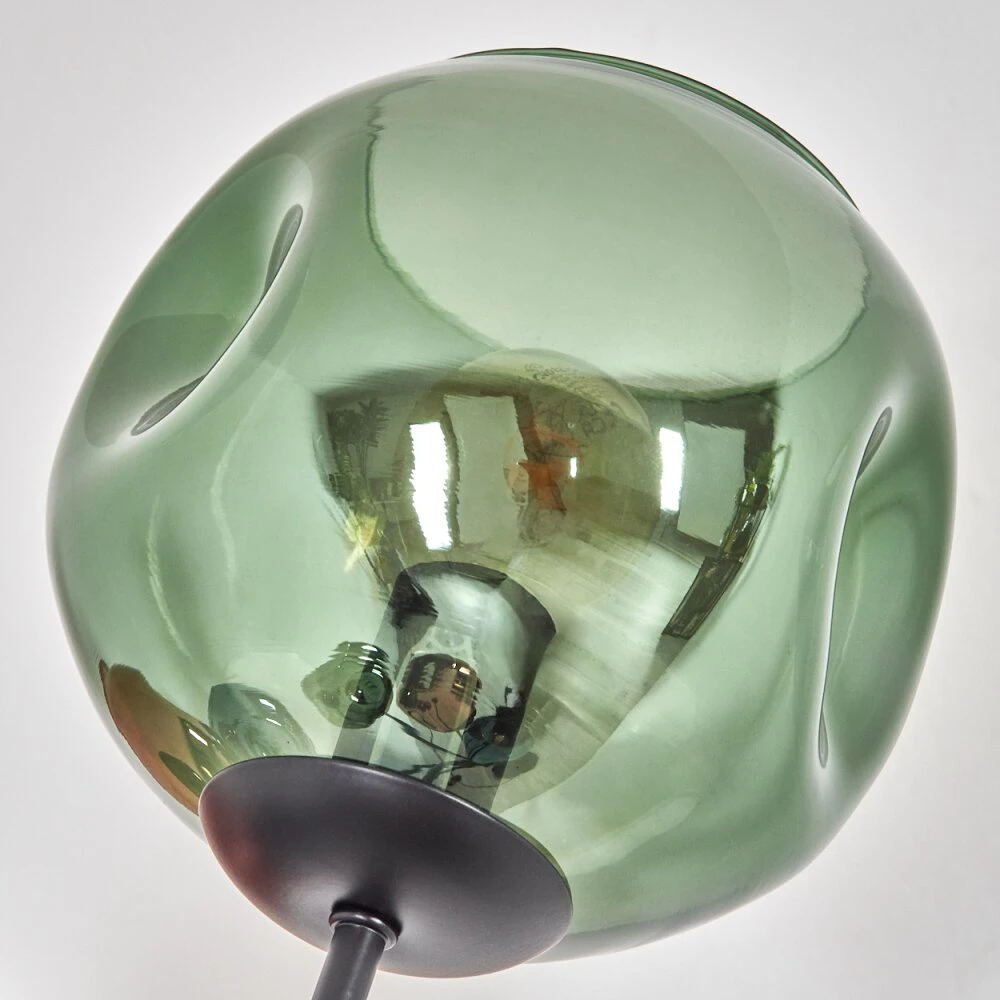 Ripoll Stehleuchte Glas 15 Cm Blau, Grün, Kupferfarben, 6-flammig 3 Ripoll Stehleuchte Glas 15 Cm Blau, Grün, Kupferfarben, 6-flammig – Bild 3