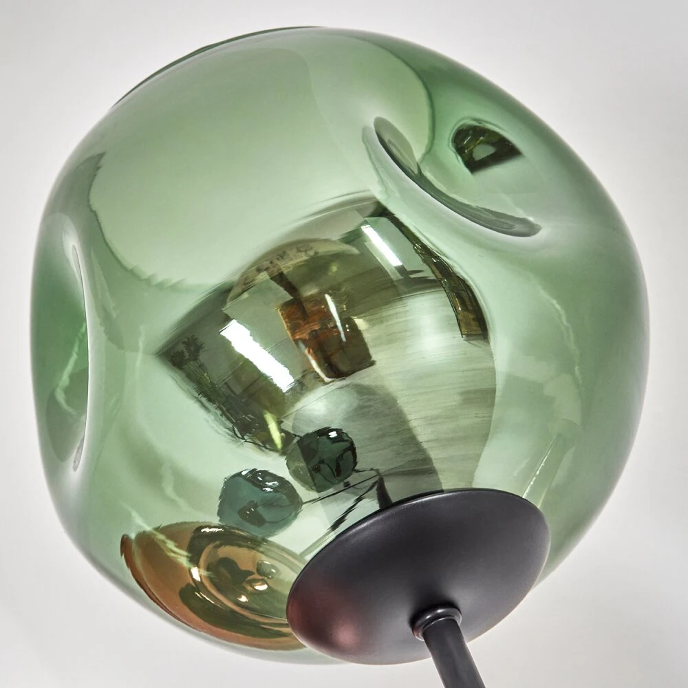 Ripoll Stehleuchte Glas 15 Cm Blau, Grün, Kupferfarben, 5-flammig 3 Ripoll Stehleuchte Glas 15 Cm Blau, Grün, Kupferfarben, 5-flammig – Bild 3