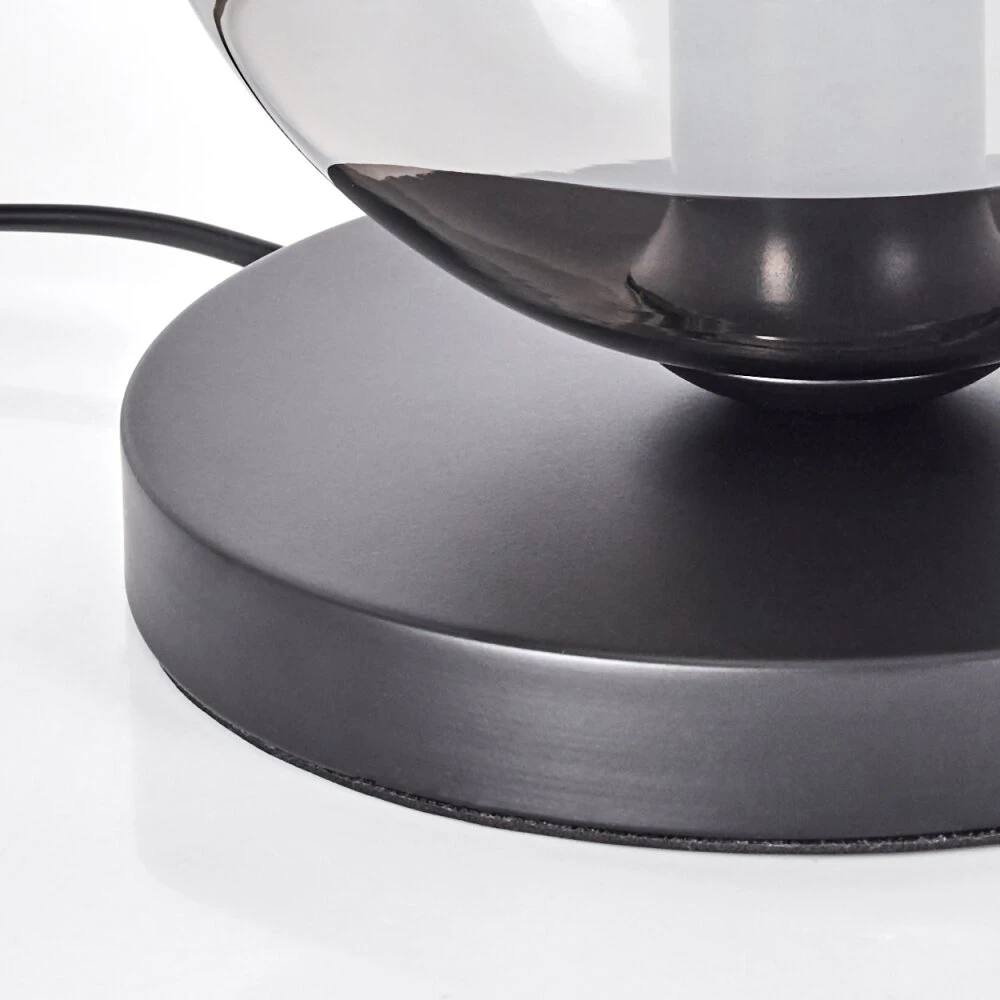 Ripoll Tischleuchte Glas 20cm Rauchfarben, 1-flammig 6 Ripoll Tischleuchte Glas 20cm Rauchfarben, 1-flammig – Bild 6