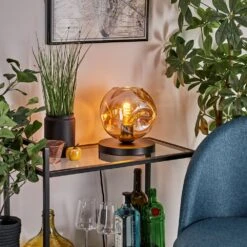 Ripoll Tischleuchte Glas 20cm Schwarz, 1-flammig 17 Ripoll Tischleuchte Glas 20cm Schwarz, 1-flammig -LEDVANCE Verkäufe ripoll tischleuchte glas 20cm h3781937 6