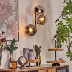 Ripoll Wandleuchte Glas 15 Cm Chrom, Klar, Rauchfarben, 3-flammig -LEDVANCE Verkäufe ripoll wandleuchte glas 15 cm h3938270 10