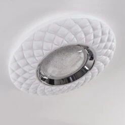 Roseto Deckenleuchte LED Chrom, Transparent, Klar, Weiß, 1-flammig, Fernbedienung -LEDVANCE Verkäufe roseto deckenleuchte h3391402 6