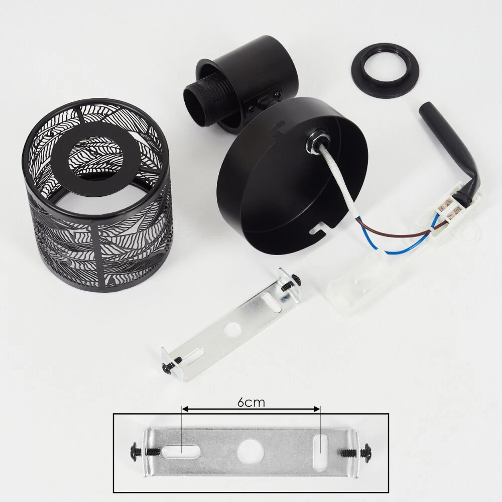 Roto Deckenleuchte Schwarz, 1-flammig 5 Roto Deckenleuchte Schwarz, 1-flammig – Bild 5