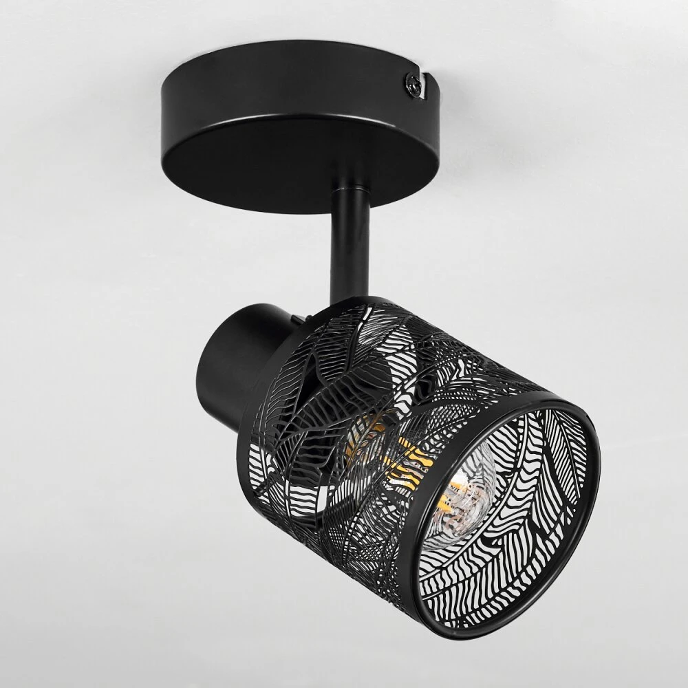 Roto Deckenleuchte Schwarz, 1-flammig 8 Roto Deckenleuchte Schwarz, 1-flammig – Bild 8