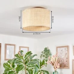 Sabadim Deckenleuchte 35 Cm Beige, Naturfarben, 1-flammig 15 Sabadim Deckenleuchte 35 Cm Beige, Naturfarben, 1-flammig -LEDVANCE Verkäufe sabadim deckenleuchte 35 cm h3945278 3