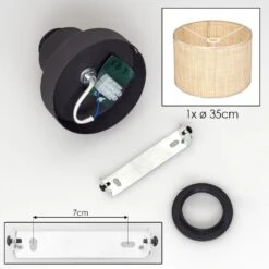 Sabadim Deckenleuchte 35 Cm Beige, Naturfarben, 1-flammig 16 Sabadim Deckenleuchte 35 Cm Beige, Naturfarben, 1-flammig -LEDVANCE Verkäufe sabadim deckenleuchte 35 cm h3945278 4