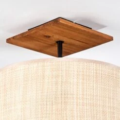 Sabadim Deckenleuchte 35 Cm Naturfarben, Schwarz, 1-flammig -LEDVANCE Verkäufe sabadim deckenleuchte 35 cm h9017332 5