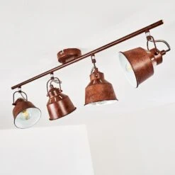 Safari Deckenleuchte Rostfarben, 4-flammig -LEDVANCE Verkäufe safari deckenleuchte h3012956 do2 12