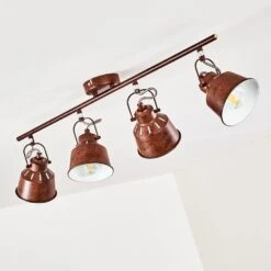 Safari Deckenleuchte Rostfarben, 4-flammig -LEDVANCE Verkäufe safari deckenleuchte h3012956 do2 4