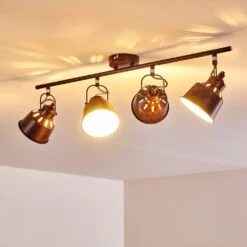 Safari Deckenleuchte Rostfarben, 4-flammig -LEDVANCE Verkäufe safari deckenleuchte h3012956 do2 6