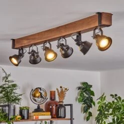 Safari Deckenleuchte Braun, Schwarz, 6-flammig -LEDVANCE Verkäufe safari deckenleuchte h3695371 10