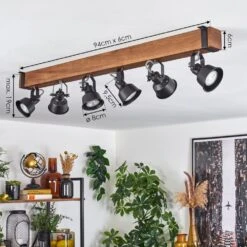 Safari Deckenleuchte Braun, Schwarz, 6-flammig -LEDVANCE Verkäufe safari deckenleuchte h3695371 3