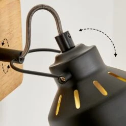 Safari Wandleuchte Chrom, Naturfarben, Schwarz, 1-flammig -LEDVANCE Verkäufe safari wandleuchte h3580974 5