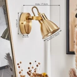 Salinas Wandleuchte LED Messing, 1-flammig -LEDVANCE Verkäufe salinas wandleuchte h3653944 3