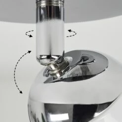 Sanchequias Deckenleuchte LED Chrom, 1-flammig, Fernbedienung, Farbwechsler -LEDVANCE Verkäufe sanchequias deckenleuchte h3657331 5