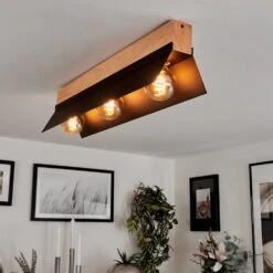 Sangkor Deckenleuchte Naturfarben, Schwarz, 3-flammig -LEDVANCE Verkäufe sangkor deckenleuchte h3634790 12