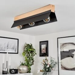 Sangkor Deckenleuchte Naturfarben, Schwarz, 3-flammig -LEDVANCE Verkäufe sangkor deckenleuchte h3634790 9