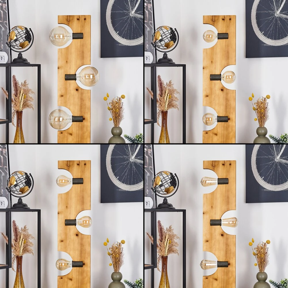 Santorum Stehleuchte Altsilber, Naturfarben, 5-flammig 2 Santorum Stehleuchte Altsilber, Naturfarben, 5-flammig – Bild 2