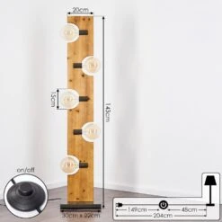 Santorum Stehleuchte Altsilber, Naturfarben, 5-flammig 13 Santorum Stehleuchte Altsilber, Naturfarben, 5-flammig -LEDVANCE Verkäufe santorum stehleuchte h3564479 3