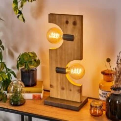 Santorum Tischleuchte Naturfarben, Nickel Antik, 2-flammig -LEDVANCE Verkäufe santorum tischleuchte h3787274 10