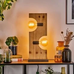 Santorum Tischleuchte Naturfarben, Nickel Antik, 2-flammig -LEDVANCE Verkäufe santorum tischleuchte h3787274 8