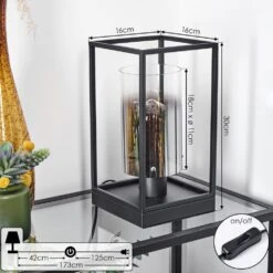 Sarniguet Tischleuchte Schwarz, 1-flammig -LEDVANCE Verkäufe sarniguet tischleuchte h3634264 3