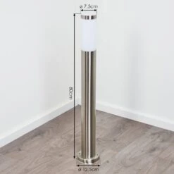 Sessa Wegeleuchte Nickel-Matt, 1-flammig -LEDVANCE Verkäufe sessa wegeleuchte h3018149 3