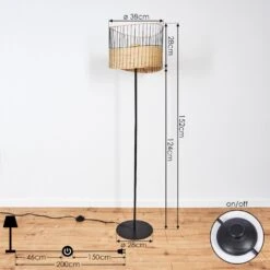 Shalo Stehleuchte Schwarz, 1-flammig -LEDVANCE Verkäufe shalo stehleuchte h3400036 3