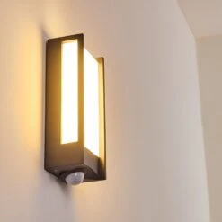 Skove Außenwandleuchte LED Anthrazit, 1-flammig, Bewegungsmelder -LEDVANCE Verkäufe skove aussenwandleuchte h3300565 do1 2