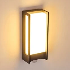 Skove Außenwandleuchte LED Anthrazit, 1-flammig, Bewegungsmelder -LEDVANCE Verkäufe skove aussenwandleuchte h3300565 do1 3