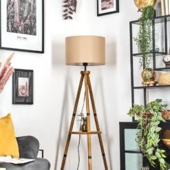 Soungou Stehleuchte 38 Cm Braun, Naturfarben, Schwarz, 1-flammig -LEDVANCE Verkäufe soungou stehleuchte 38 cm h3897034 11