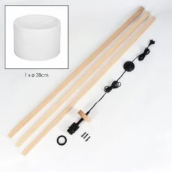 Soungou Stehleuchte Naturfarben, Schwarz, 1-flammig -LEDVANCE Verkäufe soungou stehleuchte h3887776 4