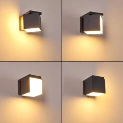 Swanek Außenwandleuchte LED Anthrazit, 1-flammig -LEDVANCE Verkäufe swanek aussenwandleuchte h3331842 3