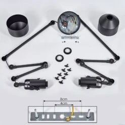 Tablazos Deckenleuchte Schwarz, 2-flammig 15 Tablazos Deckenleuchte Schwarz, 2-flammig -LEDVANCE Verkäufe tablazos deckenleuchte h3568835 4