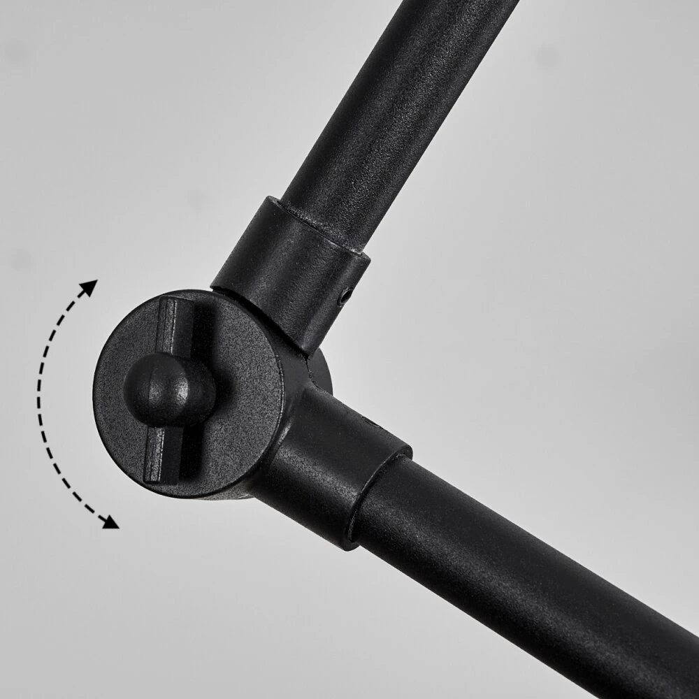 Tablazos Deckenleuchte Schwarz, 2-flammig 6 Tablazos Deckenleuchte Schwarz, 2-flammig – Bild 6