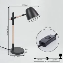 Tanabita Tischleuchte Naturfarben, Schwarz, 1-flammig -LEDVANCE Verkäufe tanabita tischleuchte h3575307 3
