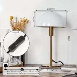 Tati Tischleuchte Messing, 1-flammig -LEDVANCE Verkäufe tati tischleuchte h3685181 3