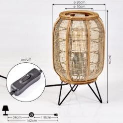 Tebary Tischleuchte Schwarz, 1-flammig -LEDVANCE Verkäufe tebary tischleuchte h3545850 3