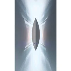 Tecnolumen Afrique Wandleuchte Edelstahl, 2-flammig